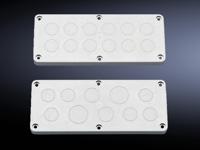 Rittal KL invoerplaat sparing kast/lessenaar, kunststof, (bxhxd) 221x90x15mm - thumbnail