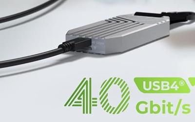 ICY BOX IB-1919M-C42 SDD-behuizing Zilver M.2