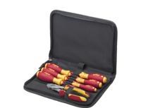 Wiha gereedschapset elektricien gereedschapsset (rood/geel, 7-delig in gereedschapetui) - thumbnail