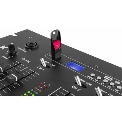 Vonyx STM2500 5-kanaals mixer met USB-speler