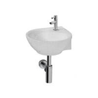 one-Pack Porta hoekfontein compleet wit - thumbnail