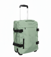 New Rebels Gassaway Trolley 35L Stevige Lichtgewicht reiskoffer met Dubbele Wielen Salie Groen - thumbnail