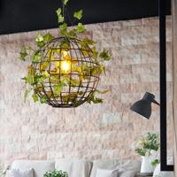 YWXLight metaal Plant hangende Lamp hanger licht met E27 lamp - thumbnail