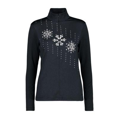 CMP Sweat Dames Pully Nero Mel. 44