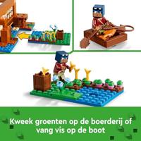 LEGO minecraft 21256 het kikkerhuis - thumbnail