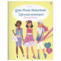 Usborne Publishers Grote Mode Stickerboek   Zelf Mode Ontwerpen - thumbnail