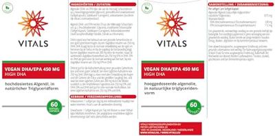 Vegan DHA/EPA 450 mg - thumbnail