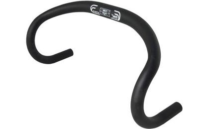 Deda St.bocht pista glanszwart buitenmaats 42cm alu 31.7mm