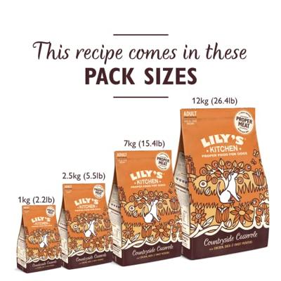 Lily&apos;s Kitchen dog adult chicken duck countryside casserole