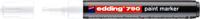 Paintmarker edding 790 alcoholbasis 2-3mm wit | 10 stuks - thumbnail