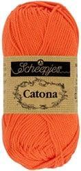 Scheepjes Catona 50g - 189 Royal Orange - Haakgaren / Breigaren