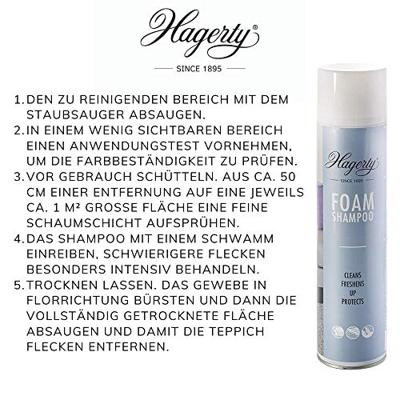 Hagerty Tapijt Foam Shampoo Schuim Hagerty Tapijt Foam Shampoo Schuim