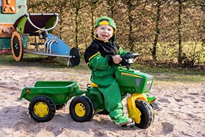 Rolly Toys rollyTrac John Deere traptrekker met aanhanger