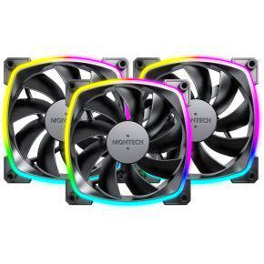 Montech AX120 PWM 3-Pack Zwart