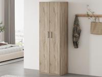 Kast MILMA 2 deuren 60 cm (linnenkast) sonoma - thumbnail