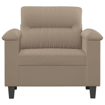 Fauteuil 60 cm microvezelstof taupe