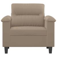 Fauteuil 60 cm microvezelstof taupe - thumbnail