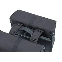 Basil Dubble fietstas forte mik 35 liter 15 x 38 x 30 cm - zwart - thumbnail