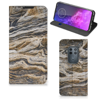 Motorola One Zoom Standcase Steen - thumbnail