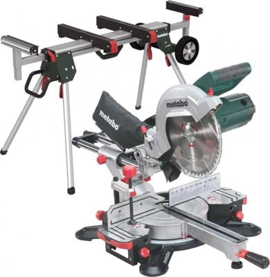 Metabo afkortzaag kgs 254 m met trekfunctie | nieuw model + ksu 251 onderstel - 690967000 Metabo afkortzaag kgs 254 m met trekfunctie | nieuw model + ksu 251 onderstel - 690967000