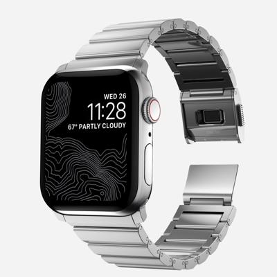 Nomad Steel band (45-49mm) - Silver Nomad Steel band (45-49mm) - Silver