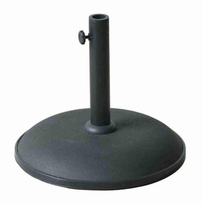 Marbueno Parasol Rond Cement 41,5x35 cm 15KG Zwart Tuin, Zwembad en Terras 10447