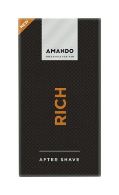 Amando Rich aftershave 50 Milliliter Amando Rich aftershave 50 Milliliter