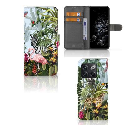 Telefoonhoesje | Met pasjeshouder | voor OnePlus 10T Jungle