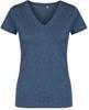 Promodoro XO1525 Women´s V-Neck T-Shirt - Heather Navy - XL - thumbnail