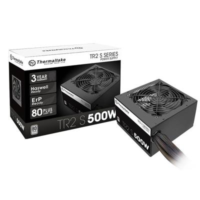 Thermaltake TRS-600AH2NK power supply unit 600 W 20+4 pin ATX ATX Zwart Thermaltake TRS-600AH2NK power supply unit 600 W 20+4 pin ATX ATX Zwart