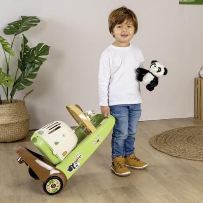Smoby - Zoo Veterinarian Trolley - Panda Plush - Veel accessoires inbegrepen - 2 in 1 product: Transportkooi - Productie Smoby - Zoo Veterinarian Trolley - Panda Plush - Veel accessoires inbegrepen - 2 in 1 product: Transportkooi - Productie