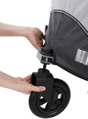 Trixie Buggy-Voorwiel voor Trixie fietskar