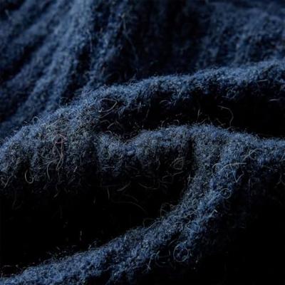 Kindervest gebreid 92 marineblauw