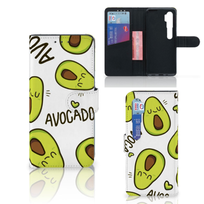 Xiaomi Mi Note 10 Pro Leuk Hoesje Avocado Singing Xiaomi Mi Note 10 Pro Leuk Hoesje Avocado Singing