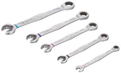 Wera 05020013001 Joker Steek-ringratelsleutelset 11-delig Sleutelbreedte (metrisch) 8 - 19 mm