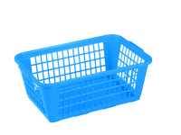 Sunware basic opbergmandje large blauw - thumbnail