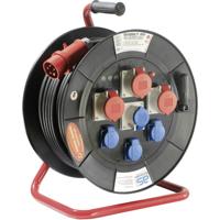 AS Schwabe 26101 Kabelhaspel 40.00 m Zwart CEE-stekker 16 A 3-polig - thumbnail