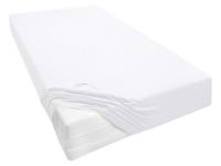 Biberna Jersey hoeslaken voor boxspringmatrassen (Wit, 140-160 x 200-220 cm) - thumbnail