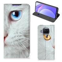 Xiaomi Mi 10T Lite | Hoesje maken | Witte Kat - thumbnail