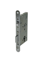 ABLOY EL562 Veiligheidspaniekdeurslot | enkelzijdig krukgestuurd | zelfvergrendelend | SKG** | DM60mm | RC74mm | voorplaat RVS 24x235mm afgerond | - thumbnail