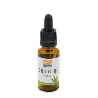 Mattisson CBD olie 5% 20 Milliliter