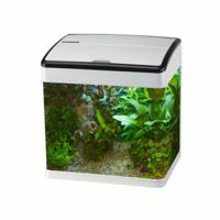 Superfish Panorama 20 Wit Aquarium - 20L LED Aqualed Verlichting, Ingebouwde Filter, Modern Design - thumbnail