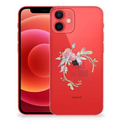 iPhone 12 Mini Telefoonhoesje met Naam Boho Text iPhone 12 Mini Telefoonhoesje met Naam Boho Text