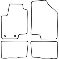 Automatten passend voor Kia Soul 2009-2011 TMKI530 - thumbnail