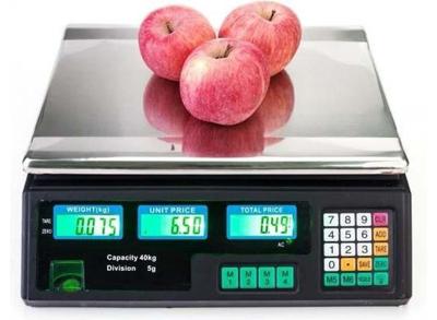 FEDEC Digitale Horeca weegschaal - Tot 40KG - RVS FEDEC Digitale Horeca weegschaal - Tot 40KG - RVS