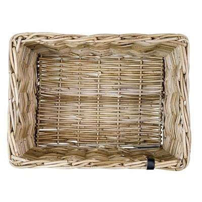 Fietsmand Basil Dax L 35 x 47 x 27 cm - grijs Fietsmand Basil Dax L 35 x 47 x 27 cm - grijs