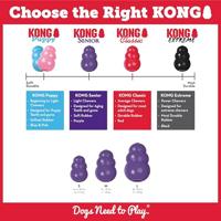 KONG SENIOR PAARS LARGE 10,5X7X7 CM - thumbnail