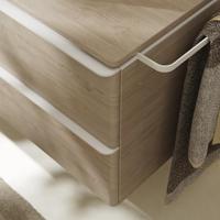 Hansgrohe Xelu Q handdoekrek 90/430, mat wit - thumbnail