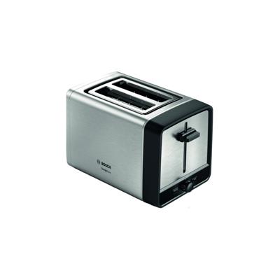 Bosch TAT5P420 Designline Broodrooster RVS/Zwart Bosch TAT5P420 Designline Broodrooster RVS/Zwart