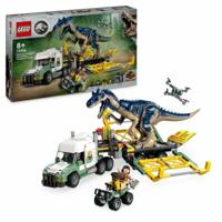 LEGO jurassic world 76966 dinosaurusmissies: allosaurus transporttruck - thumbnail
